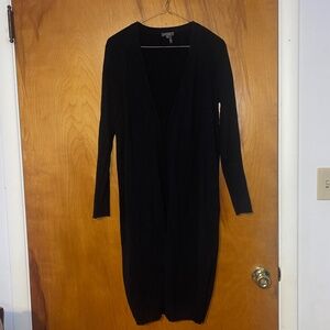 Vince Camuto Black Long Sweater Duster Size S